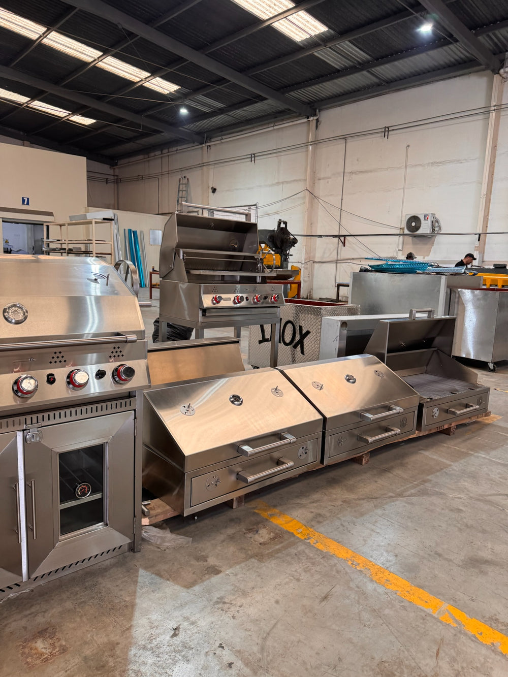 Corte láser CNC en la planta